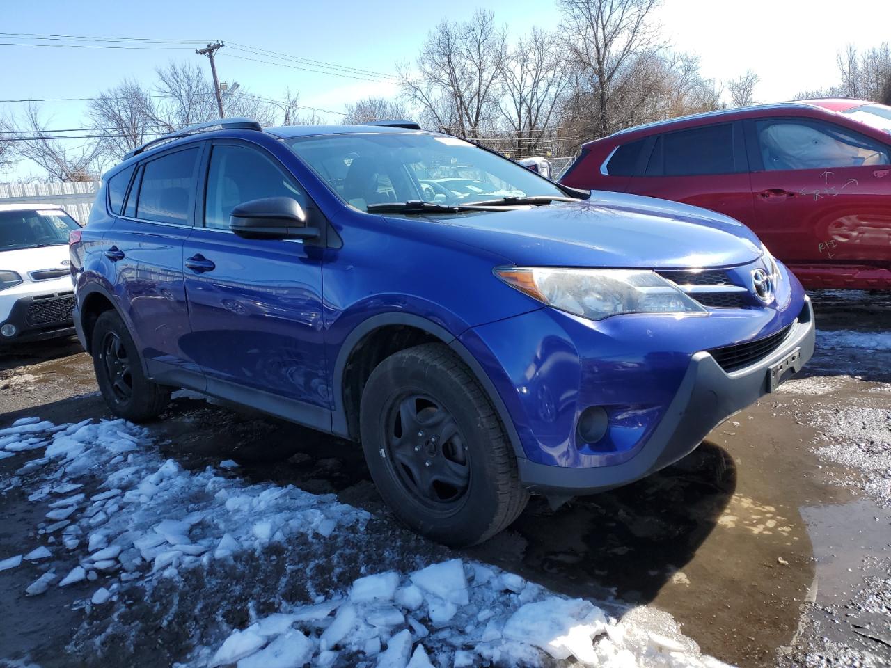 2014 Toyota RAV 4 VIN 2T3BFREV0EW194919 Copart auction photo, front end damage thumbnail 4