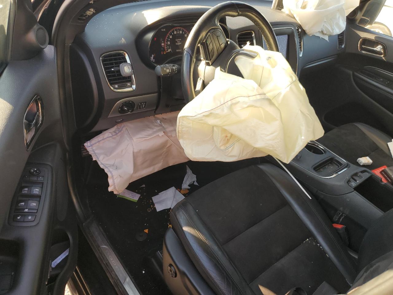 2020 Dodge Durango VIN 1C4RDJDG1LC224132 Copart auction photo, front end / side damage thumbnail 8