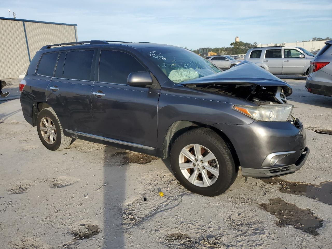 2012 Toyota Highlander VIN 5TDZA3EH3CS026808 Copart auction photo, front end damage thumbnail 4