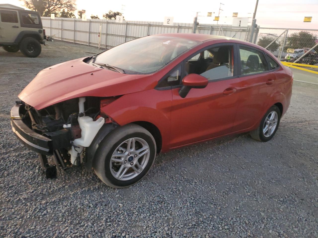 2019 Ford Fiesta VIN 3FADP4BJ0KM109624