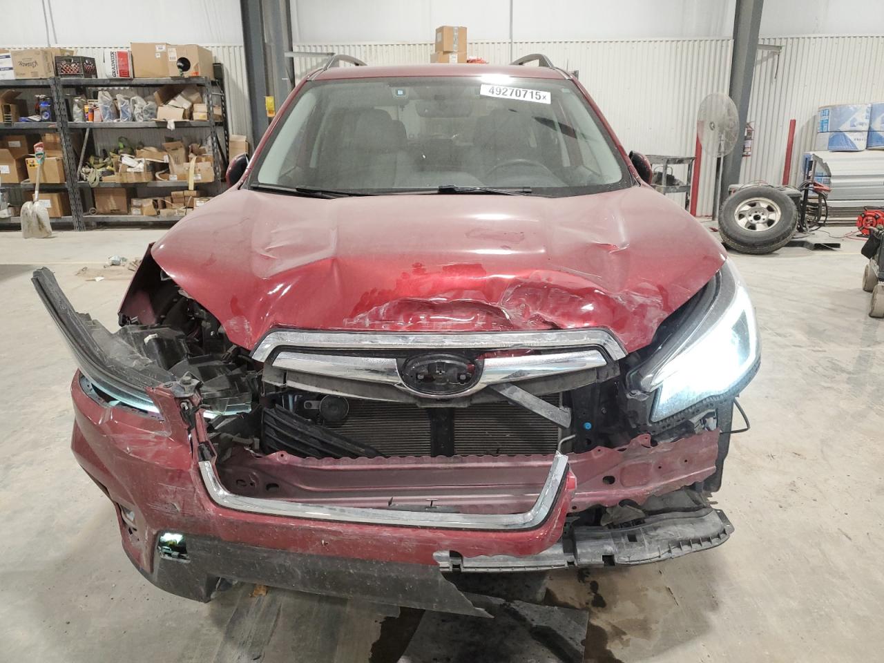 2019 Subaru Forester VIN JF2SKAUC2KH536564 Copart auction photo, front end damage thumbnail 5