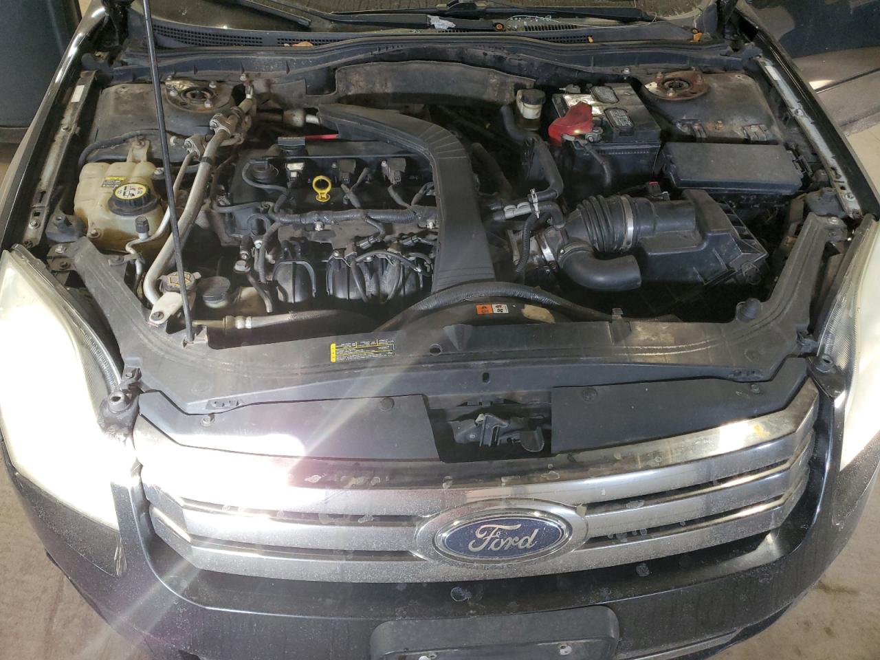 2009 Ford Fusion VIN 3FAHP08Z49R121330 Copart auction photo, rear end / side damage thumbnail 12