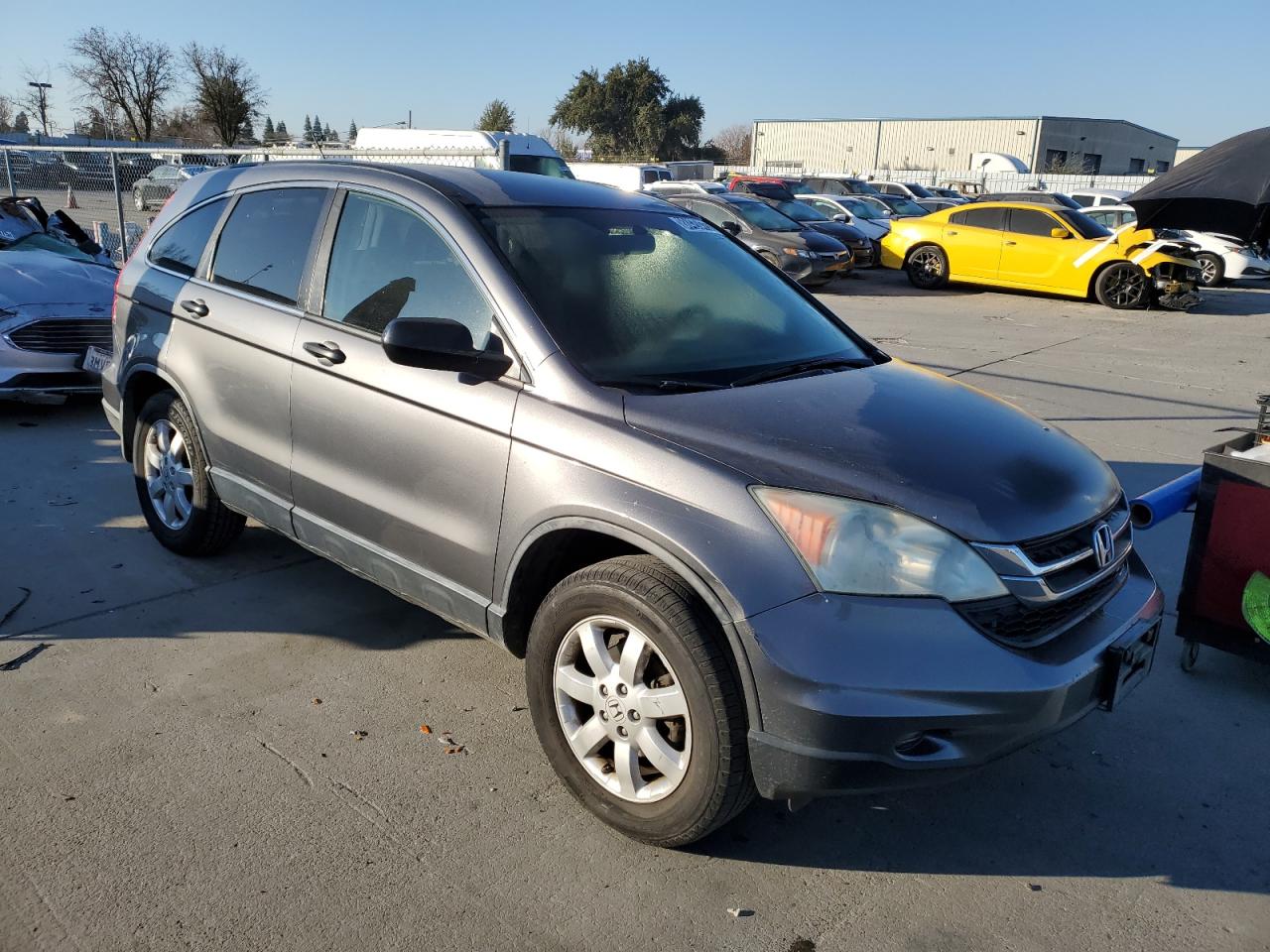 2011 Honda CR-V VIN JHLRE3H43BC010723 Copart auction photo, front end damage thumbnail 4