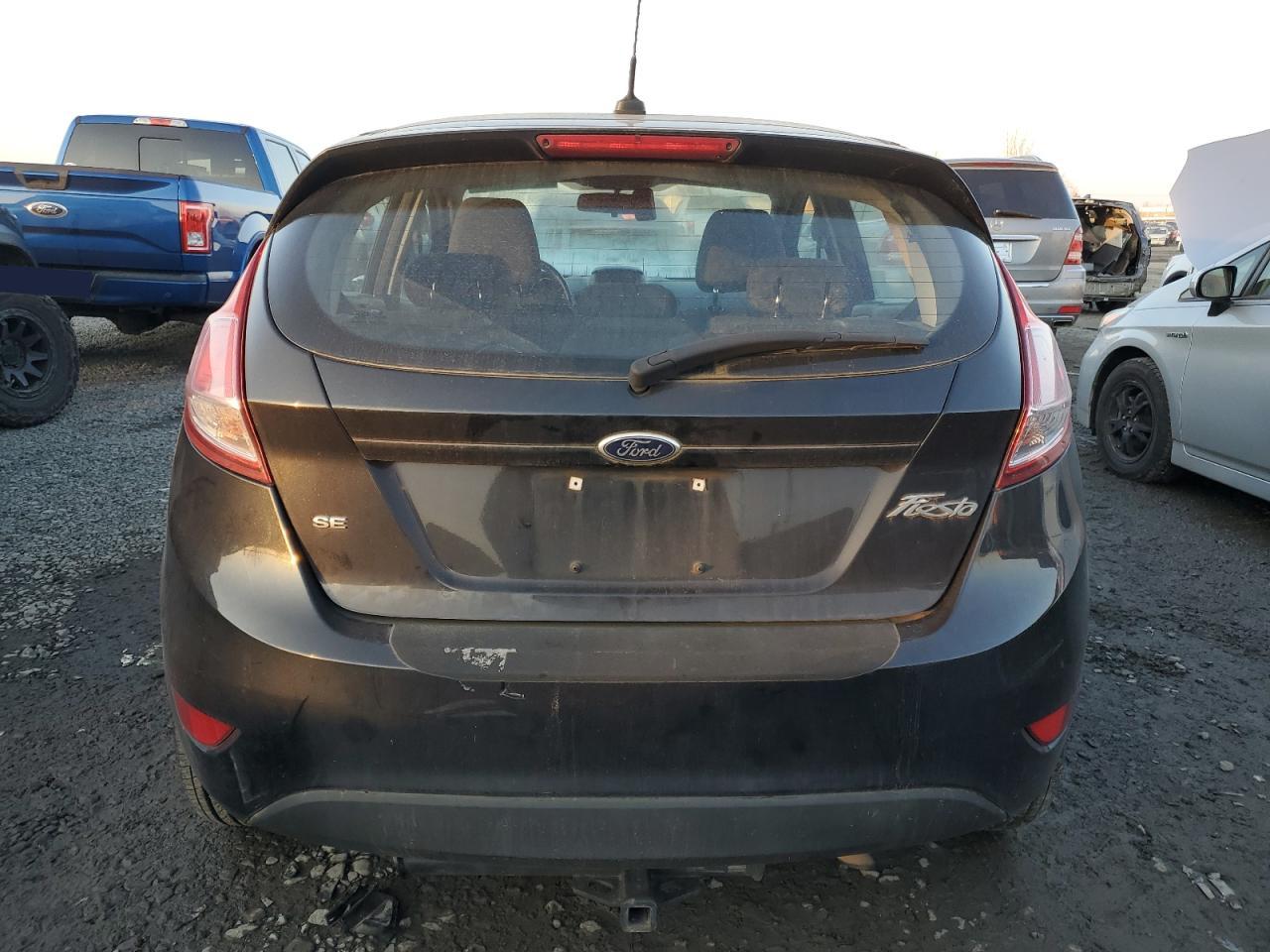 2014 Ford Fiesta VIN 3FADP4EJXEM139780 Copart auction photo, frame damage / front end damage thumbnail 6
