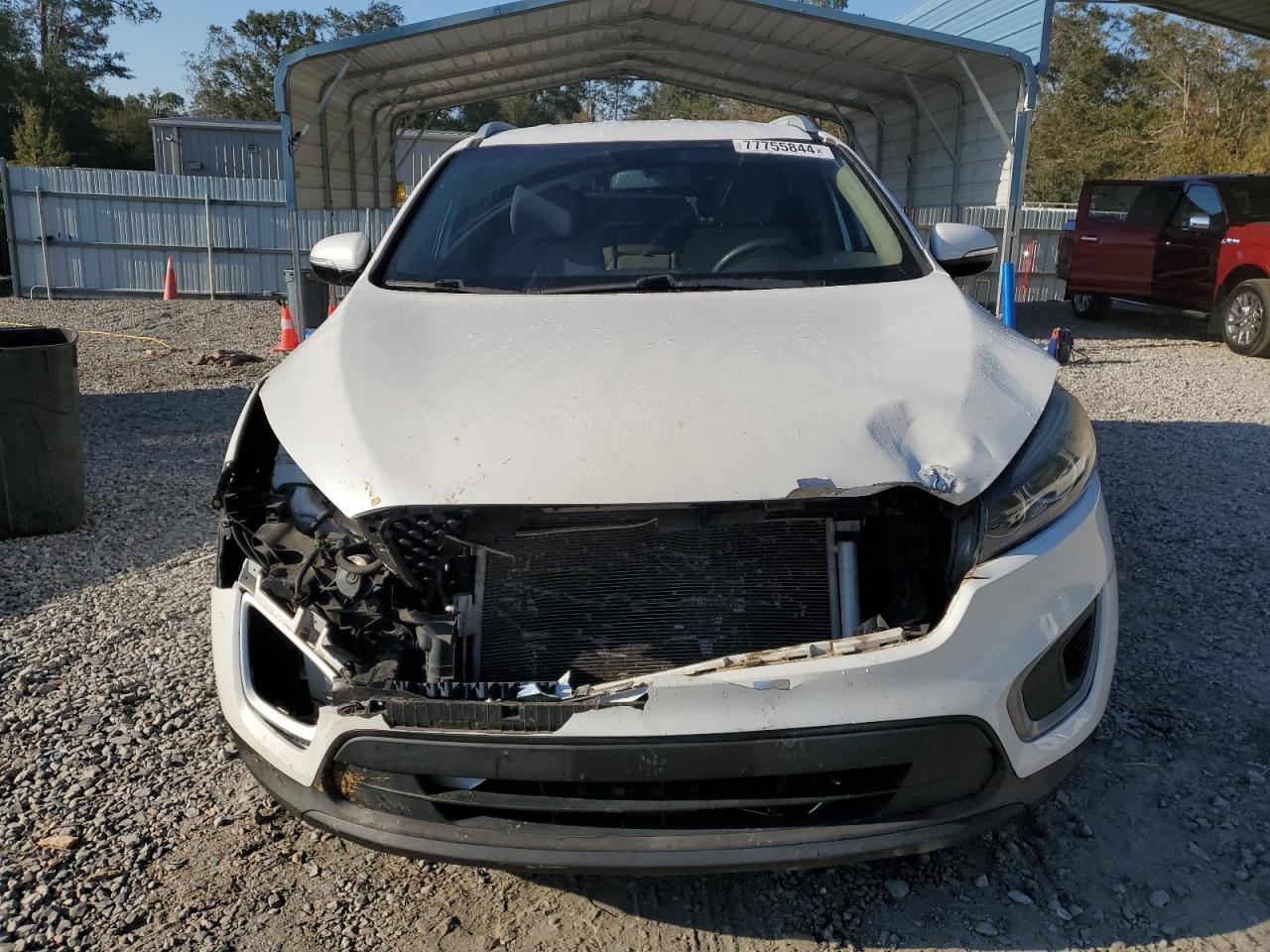 2016 KIA Sorento VIN 5XYPG4A30GG043980 Copart auction photo, front end damage thumbnail 5