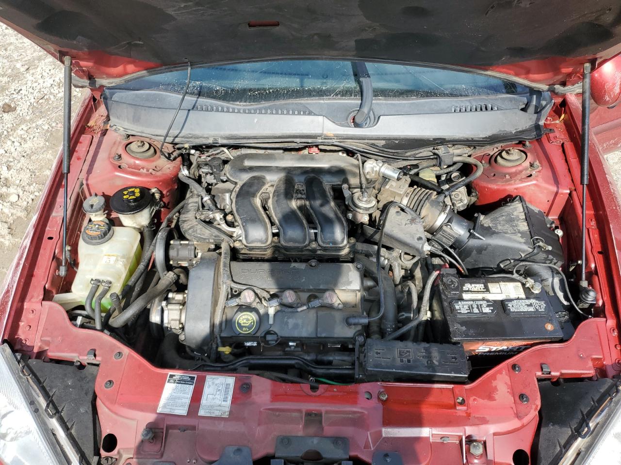 2000 Ford Taurus VIN 1FAFP56S0YA195136 Copart auction photo, rollover damage thumbnail 11