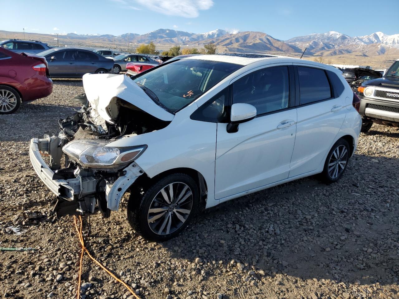 2017 Honda Fit VIN JHMGK5H70HS022358