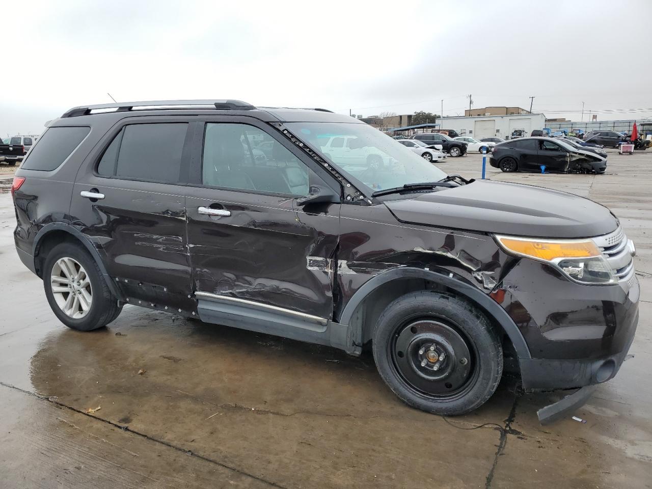 2013 Ford Explorer VIN 1FM5K7D8XDGC45471 Copart auction photo, side damage thumbnail 4
