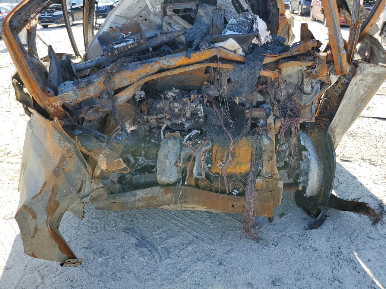 2018 Dodge Caravan VIN 2C4RDGEG7JR343387 Copart auction photo, burn damage thumbnail 12