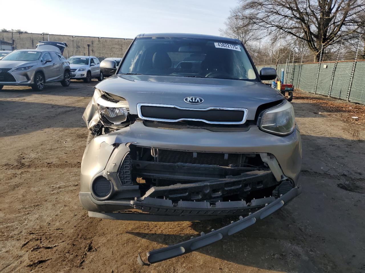 2015 KIA Soul VIN KNDJN2A23F7198056 Copart auction photo, front end damage thumbnail 5