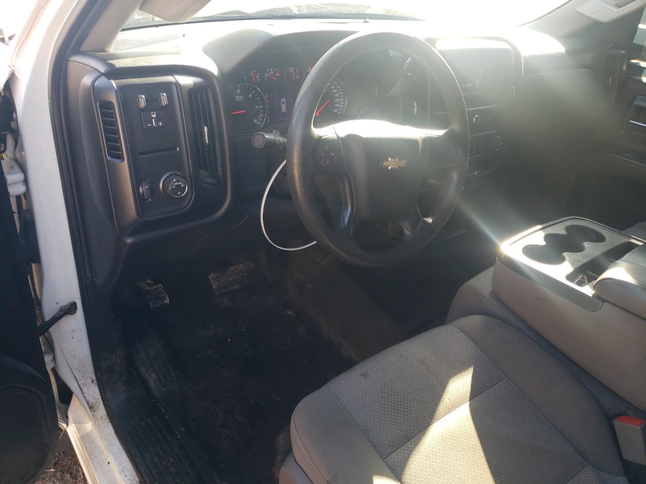 2017 Chevrolet Silverado VIN 1GB1CUEG5HF143824 Copart auction photo, front end / side damage thumbnail 8