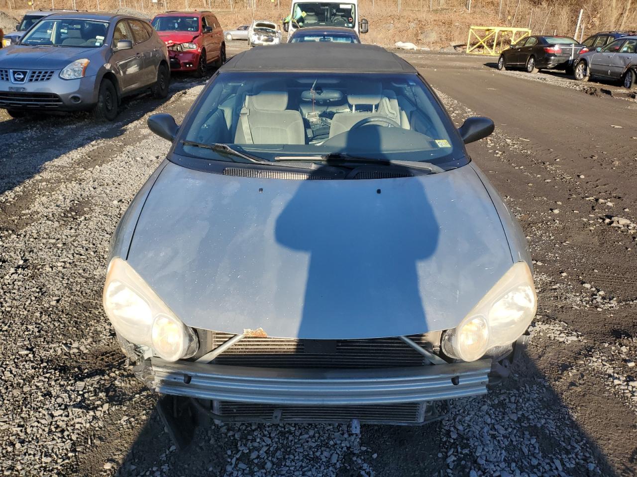 2006 Chrysler Sebring VIN 1C3EL45X76N222142 Copart auction photo, front end / minor dent/scratches damage thumbnail 5