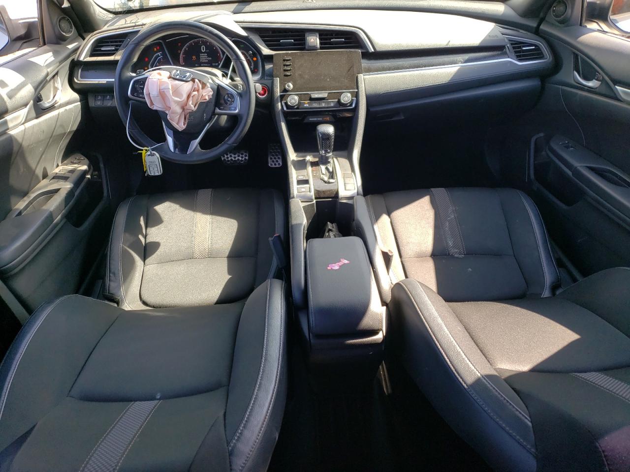 2020 Honda Civic VIN 19XFC2F8XLE211194 Copart auction photo, all over damage thumbnail 8