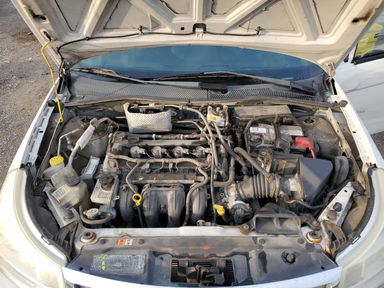 2011 Ford Focus VIN 1FAHP3FN9BW169992 Copart auction photo, front end / side damage thumbnail 11