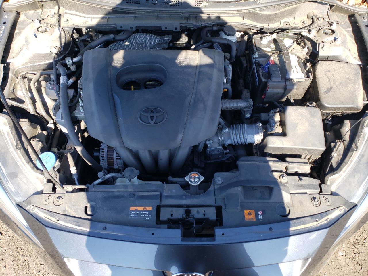 2019 Toyota Yaris VIN 3MYDLBYV3KY501852 Copart auction photo, all over damage thumbnail 11