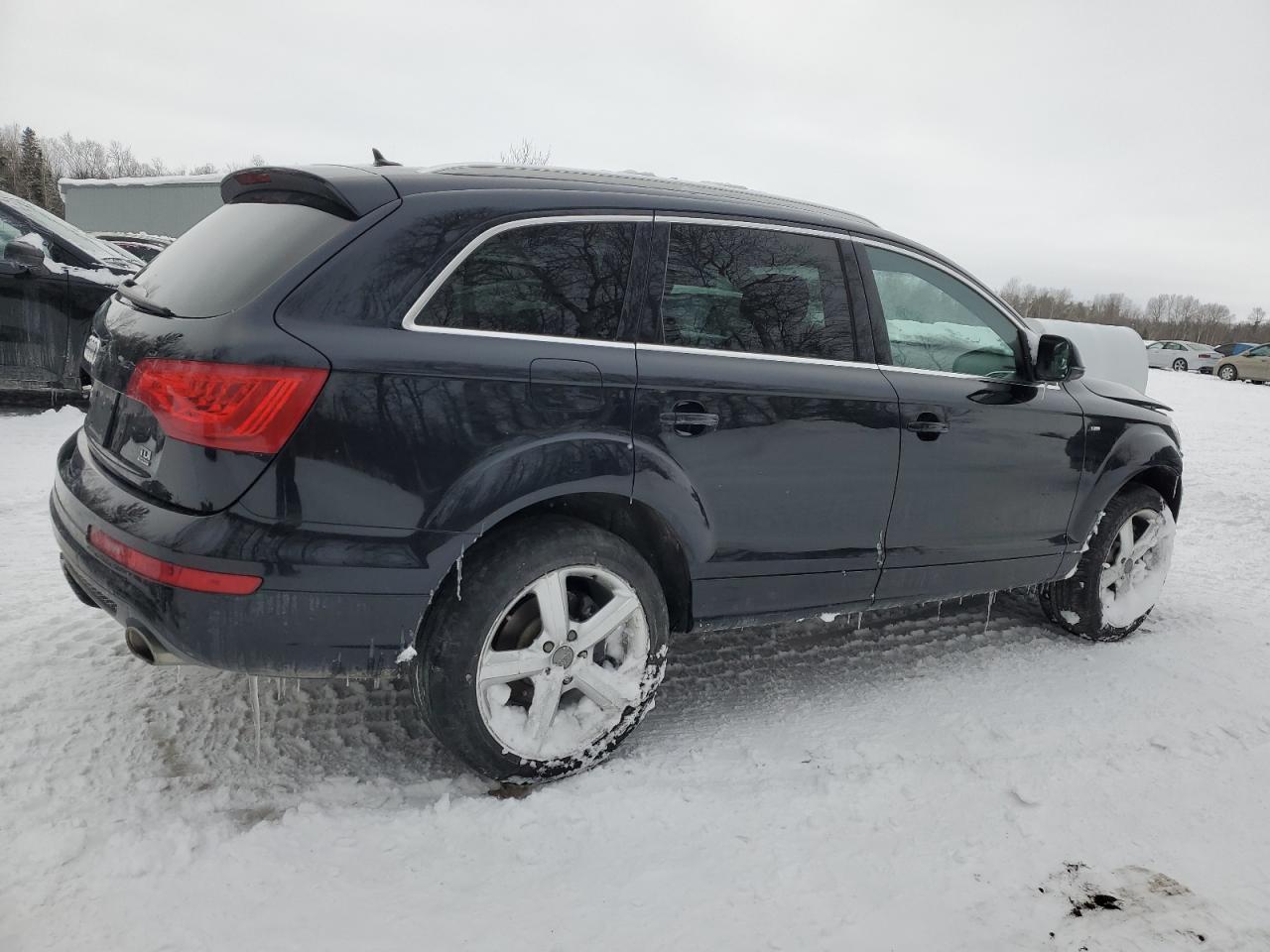 2013 Audi Q7 VIN WA1WMCFE1DD003517 Copart auction photo, front end damage thumbnail 3
