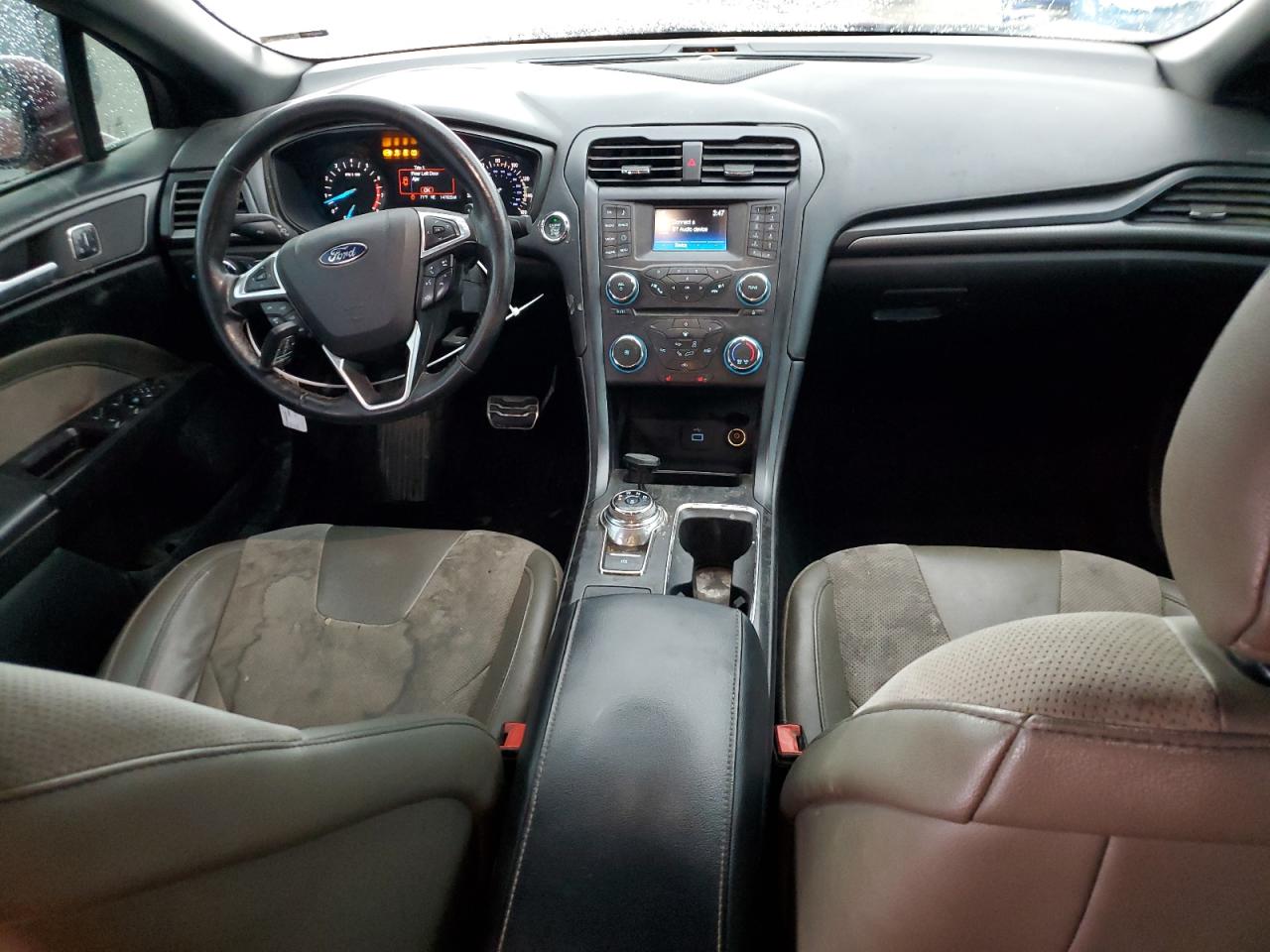 2017 Ford Fusion VIN 3FA6P0VP4HR243680 Copart auction photo, front end / side damage thumbnail 8