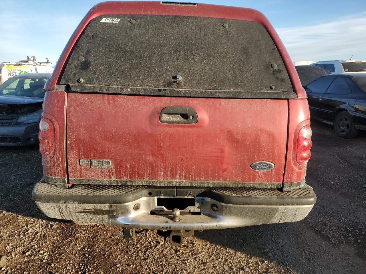 2001 Ford F-150 VIN 1FTRW08W31KA21705 Copart auction photo, front end damage thumbnail 6