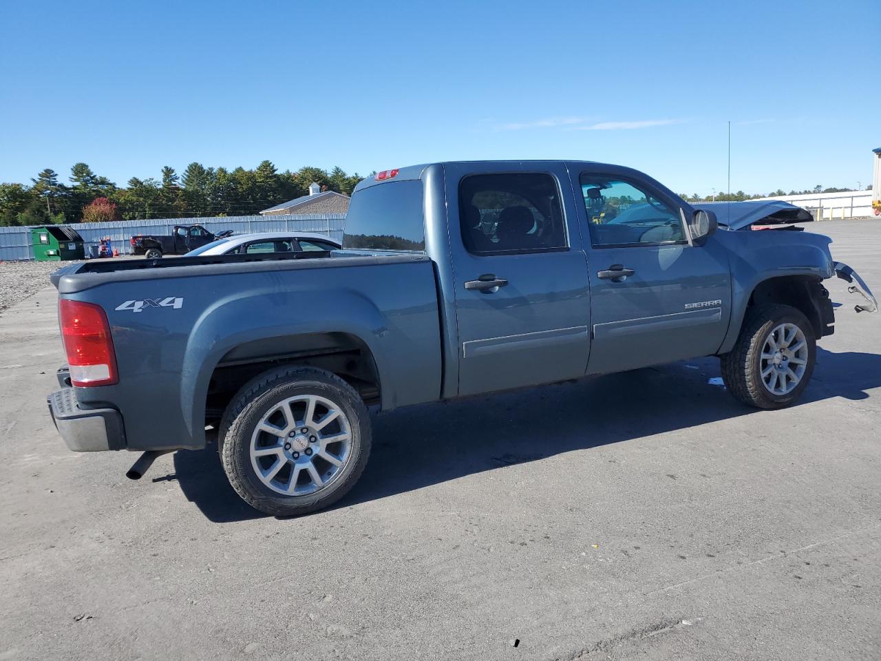 2012 GMC Sierra VIN 3GTP2VE74CG122002 Copart auction photo, front end damage thumbnail 3