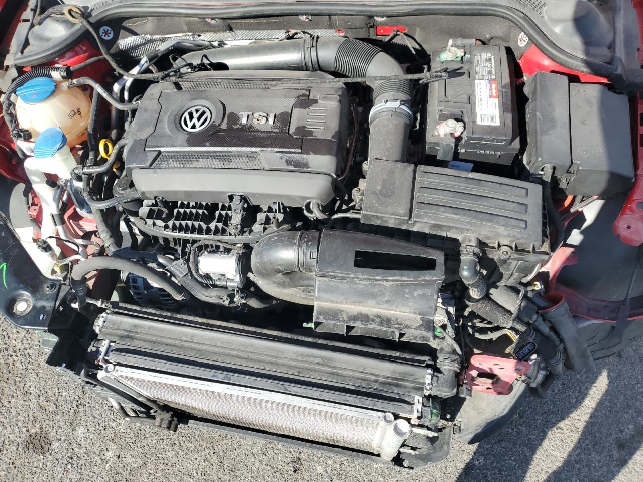 2014 Volkswagen Jetta VIN 3VWD17AJ3EM311356 Copart auction photo, frame damage / front end damage thumbnail 11
