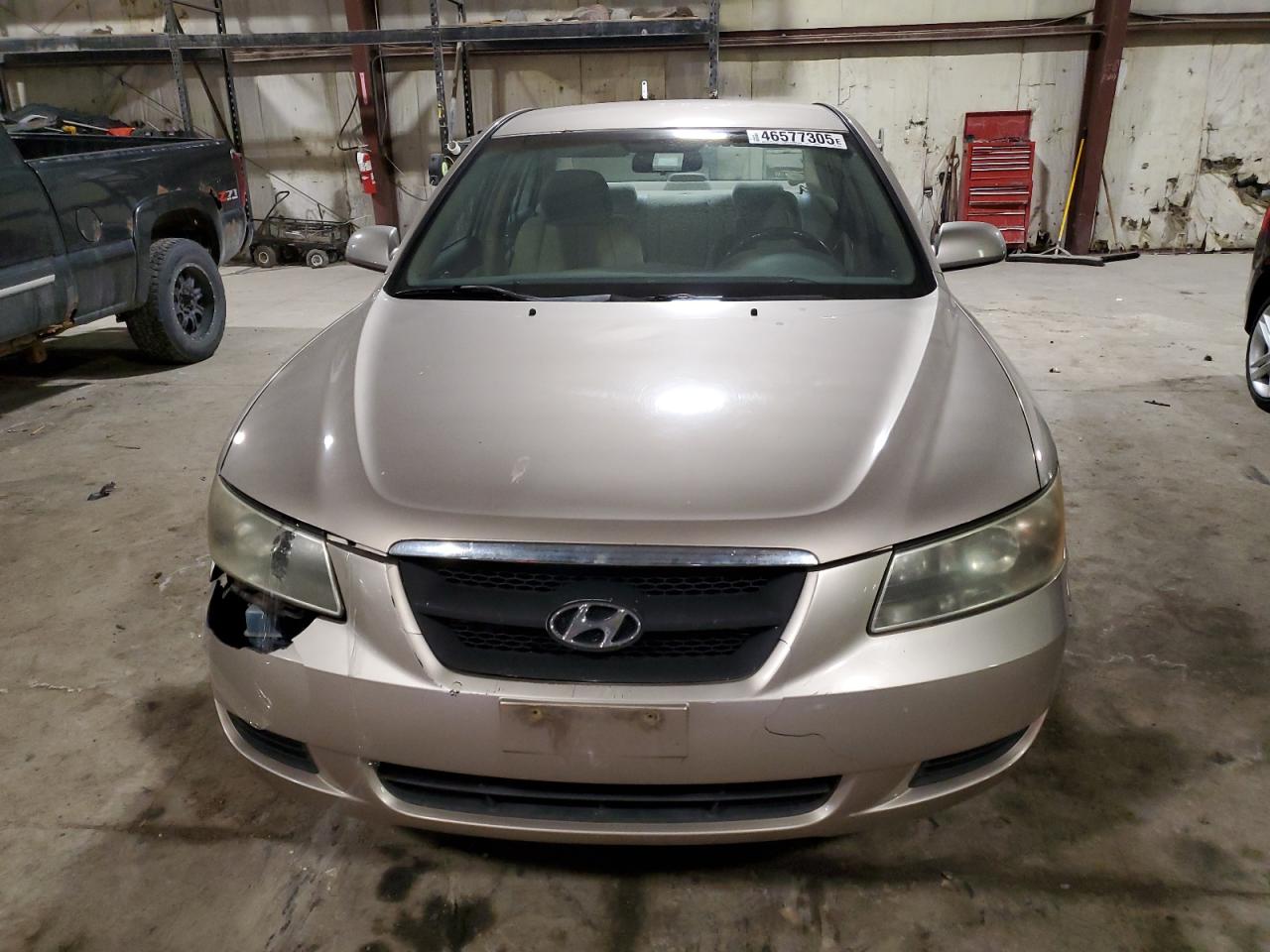 2007 Hyundai Sonata VIN 5NPET46C07H285754 Copart auction photo, front end / minor dent/scratches damage thumbnail 5