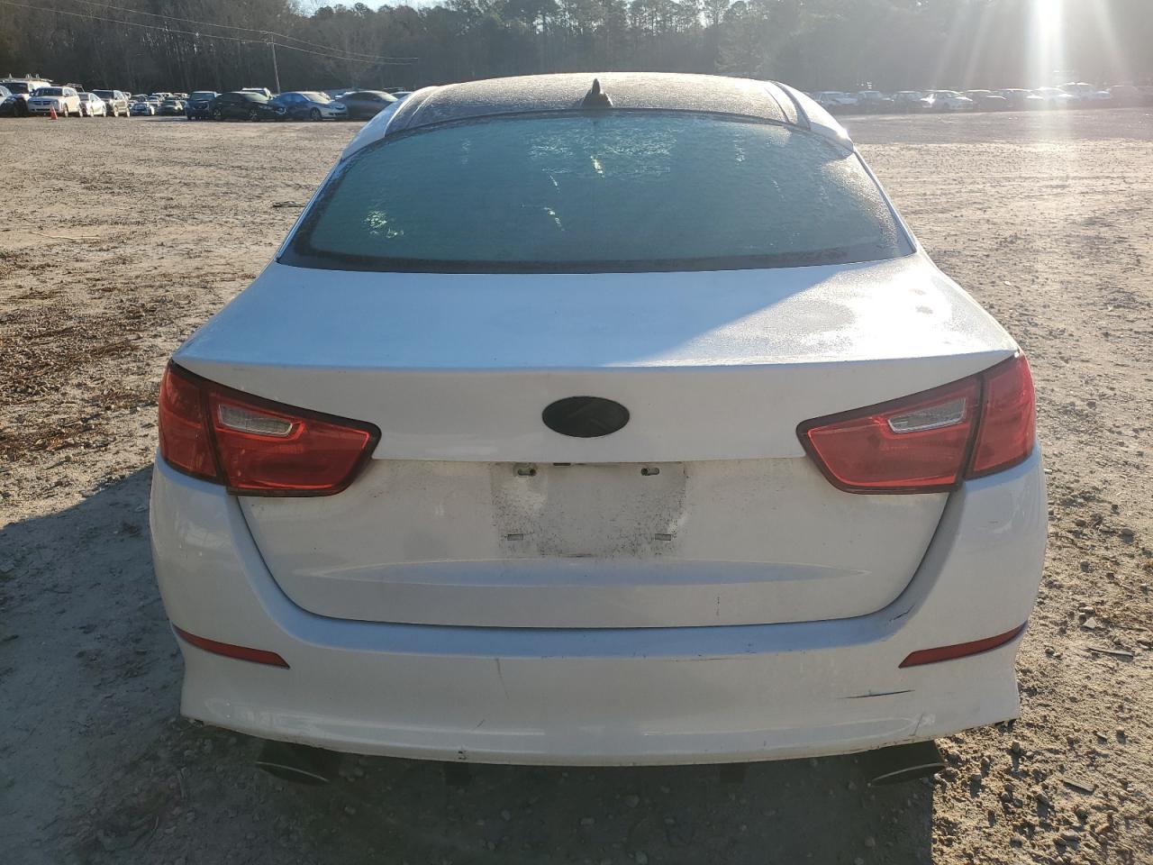 2015 KIA Optima VIN 5XXGN4A70FG492507 Copart auction photo, front end damage thumbnail 6
