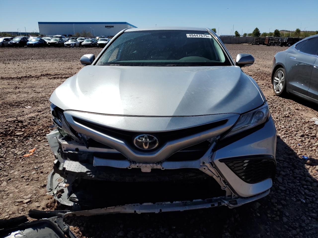 2023 Toyota Camry VIN 4T1K61AK2PU102492 Copart auction photo, front end / side damage thumbnail 5