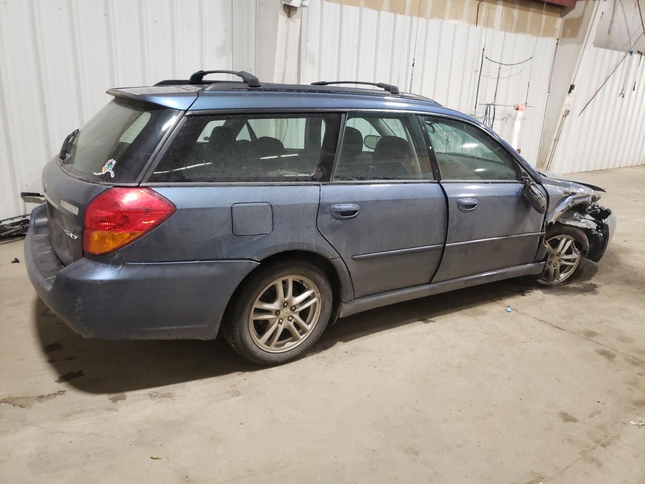 2005 Subaru Legacy VIN 4S3BP616657324823 Copart auction photo, side damage thumbnail 3