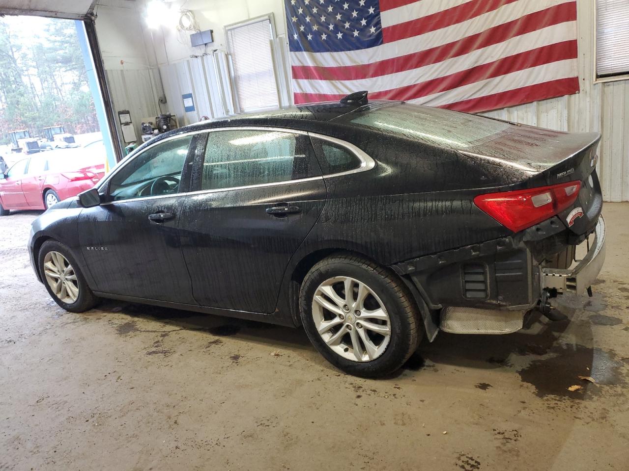 2017 Chevrolet Malibu VIN 1G1ZE5ST8HF152445 Copart auction photo, rear end / minor dent/scratches damage thumbnail 2