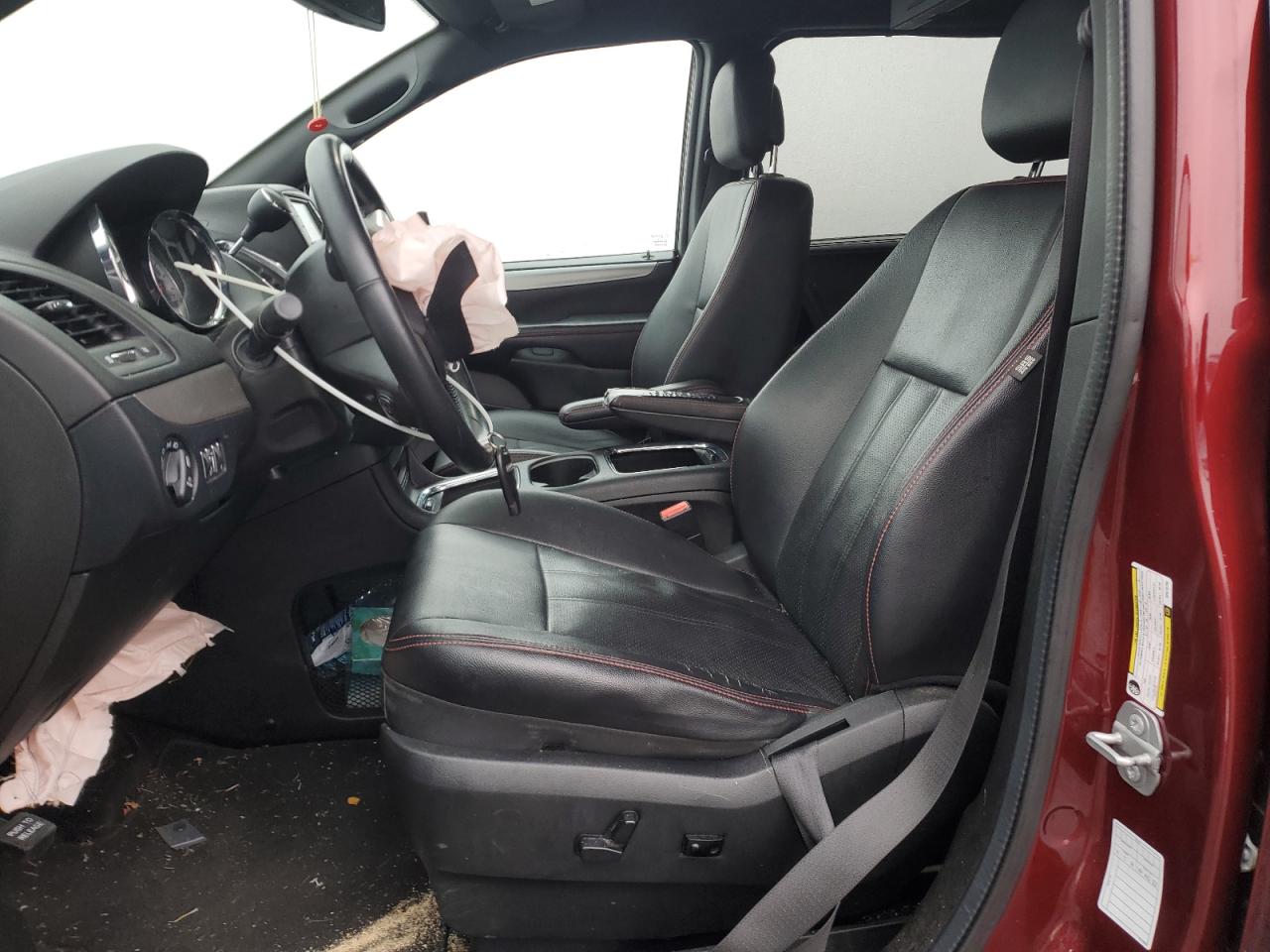 2019 Dodge Caravan VIN 2C4RDGEGXKR578738 Copart auction photo, front end damage thumbnail 7
