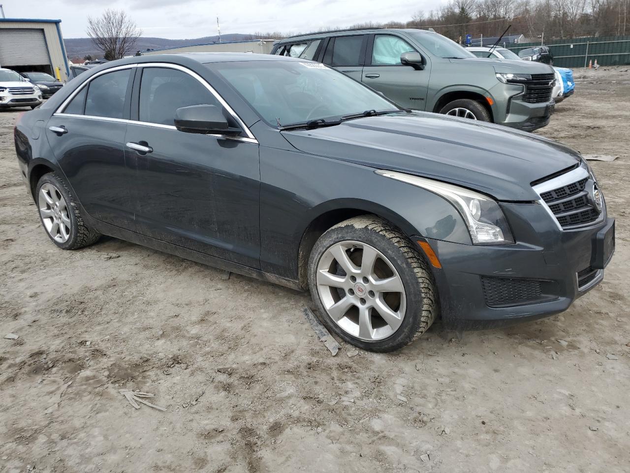 2014 Cadillac ATS VIN 1G6AG5RX1E0176014 Copart auction photo, front end damage thumbnail 4