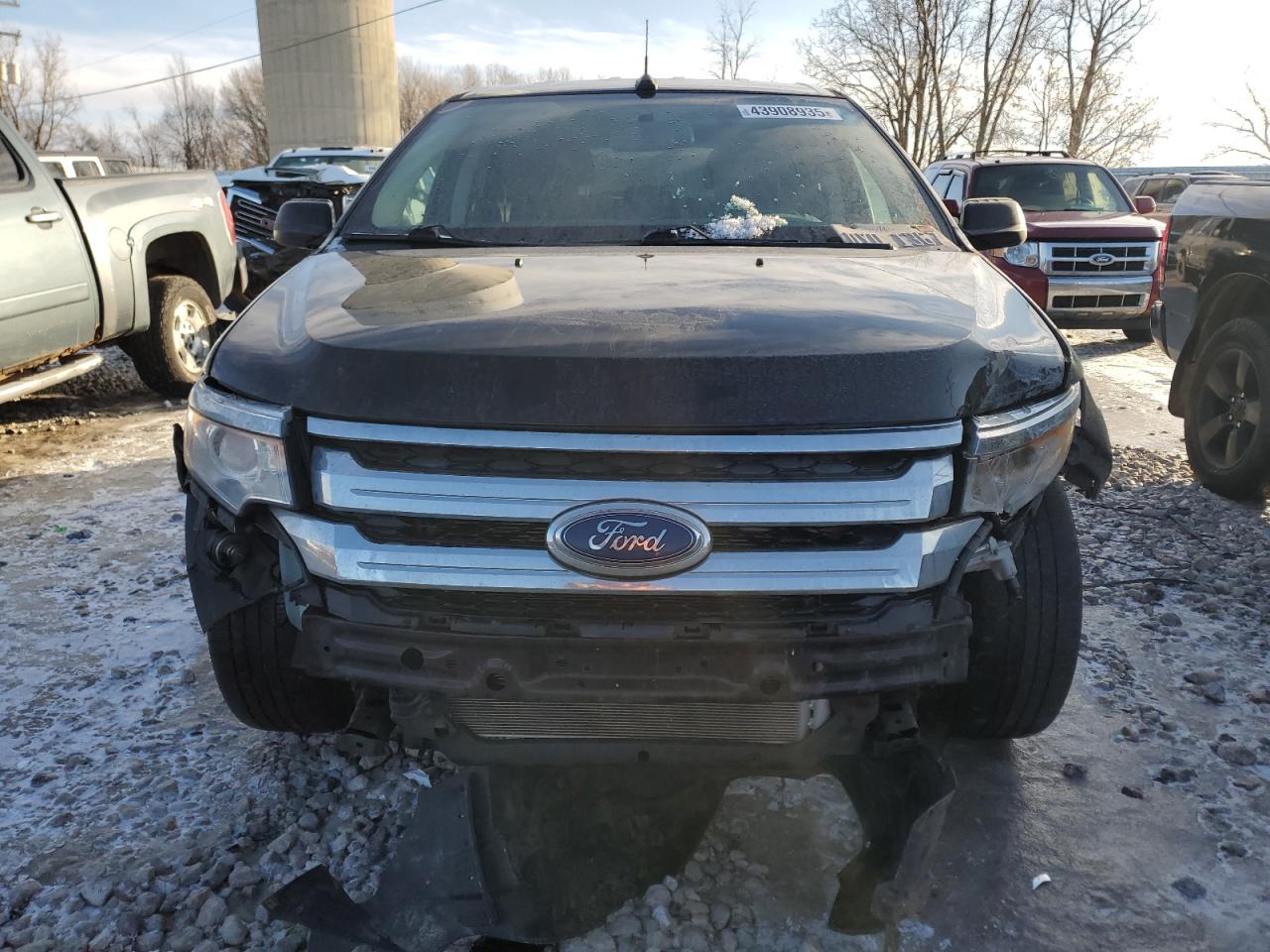 2013 Ford Edge VIN 2FMDK3JC9DBE07028 Copart auction photo, front end damage thumbnail 5
