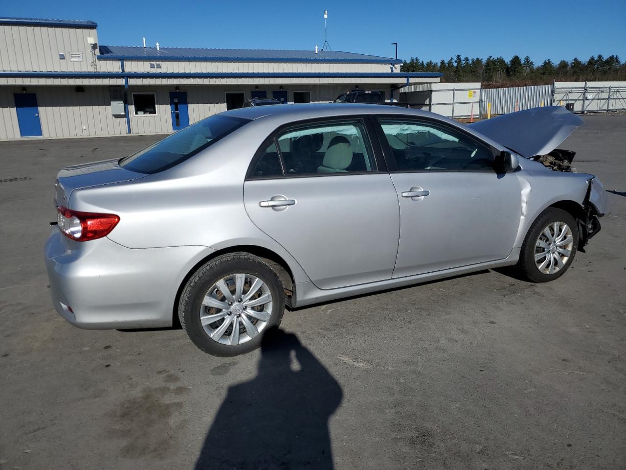 2012 Toyota Corolla VIN 2T1BU4EE8CC869299 Copart auction photo, front end damage thumbnail 3