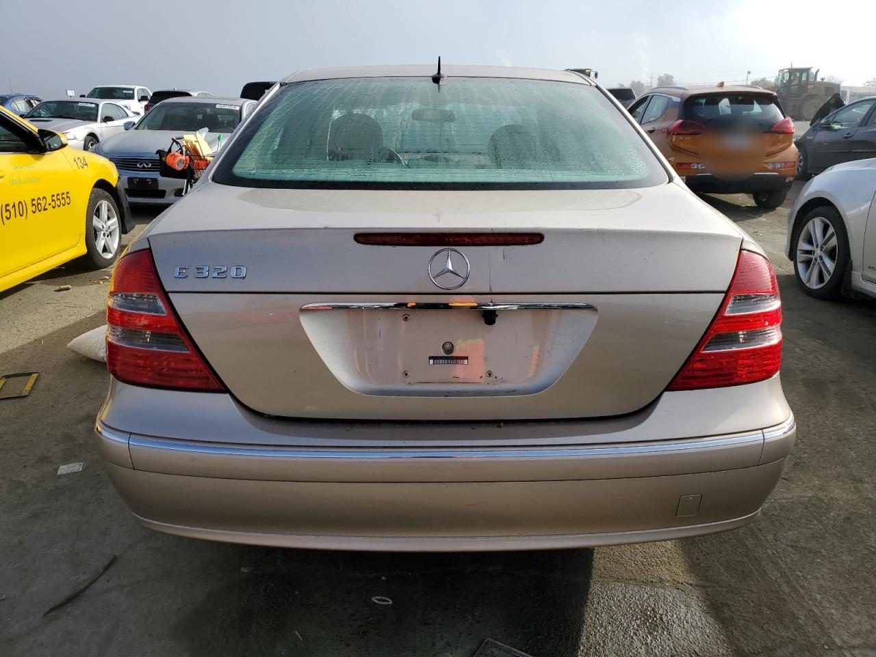 2003 Mercedes-Benz E-klasse VIN WDBUF65J93A115990 Copart auction photo, burn - engine / minor dent/scratches damage thumbnail 6