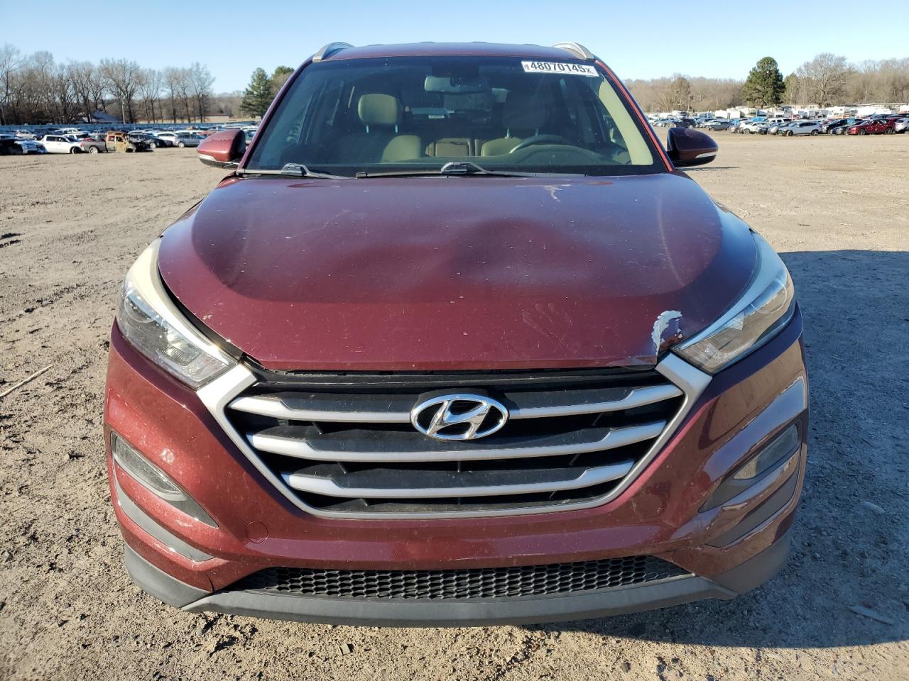 2017 Hyundai Tucson VIN KM8J33A4XHU546786 Copart auction photo, front end / minor dent/scratches damage thumbnail 5