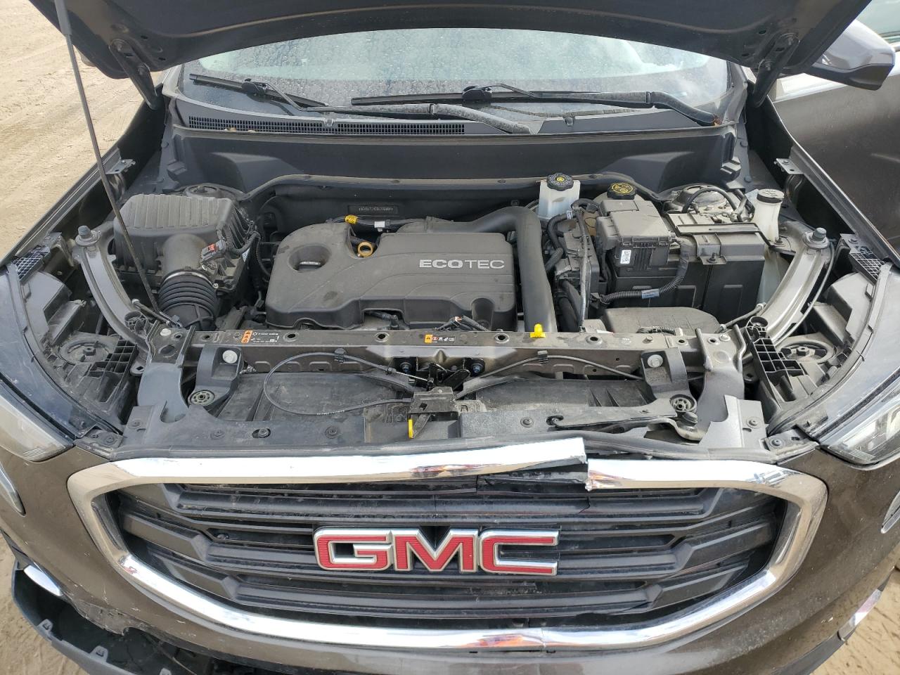 2019 GMC Terrain VIN 3GKALTEV0KL228804 Copart auction photo, front end damage thumbnail 12