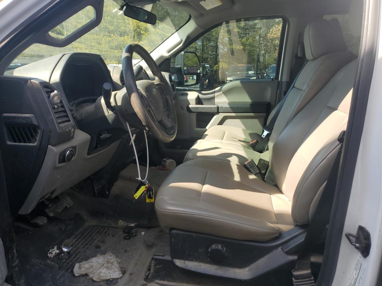 2021 Ford F250 VIN 1FD7W2B68MEC75968 Copart auction photo, rear end damage thumbnail 7