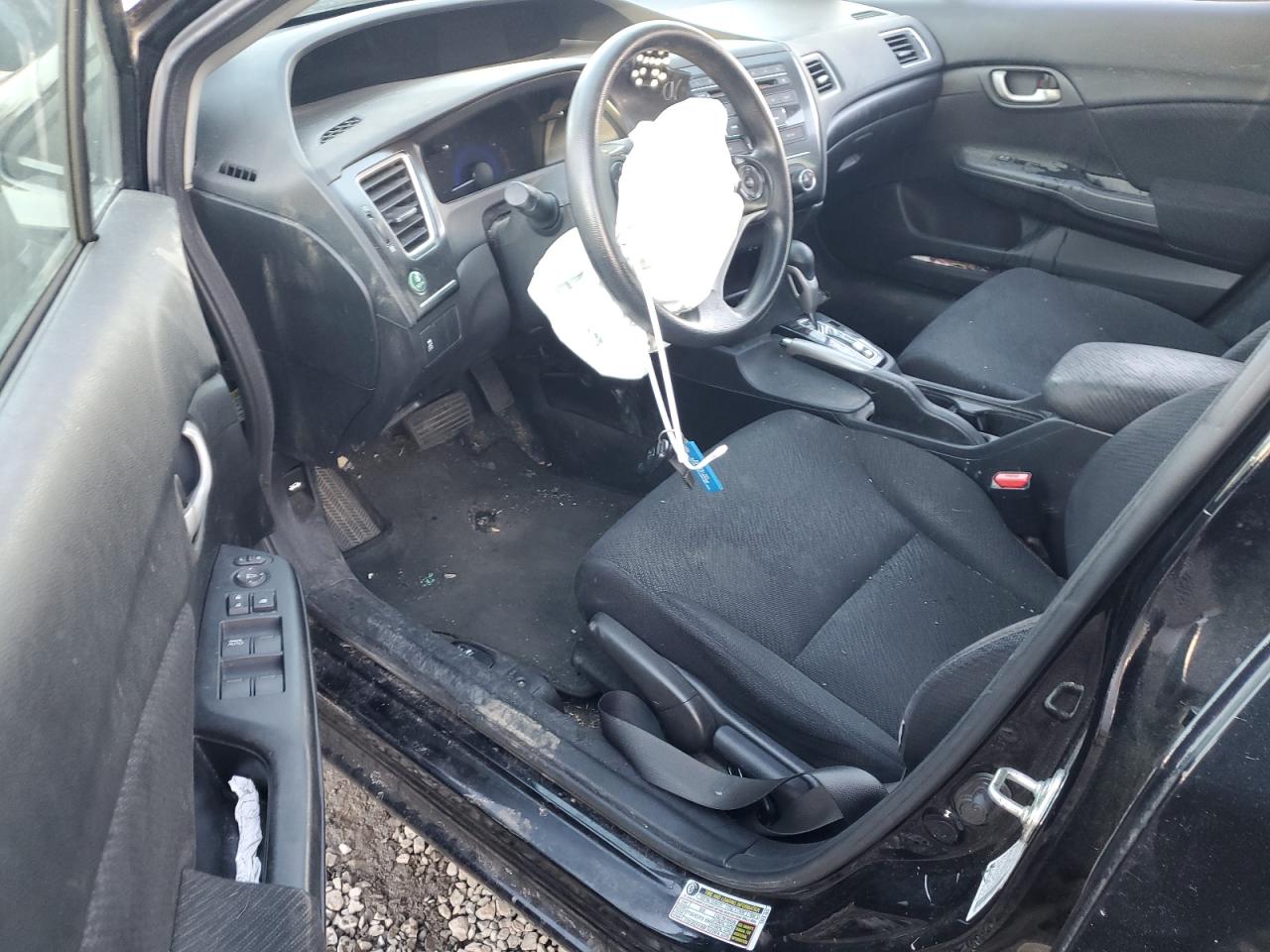 2013 Honda Civic VIN 2HGFB2F56DH590064 Copart auction photo, front end damage thumbnail 8