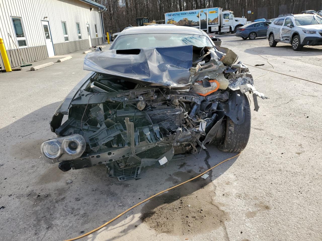 2017 Dodge Challenger VIN 2C3CDZFJ9HH627247 Copart auction photo, front end damage thumbnail 5