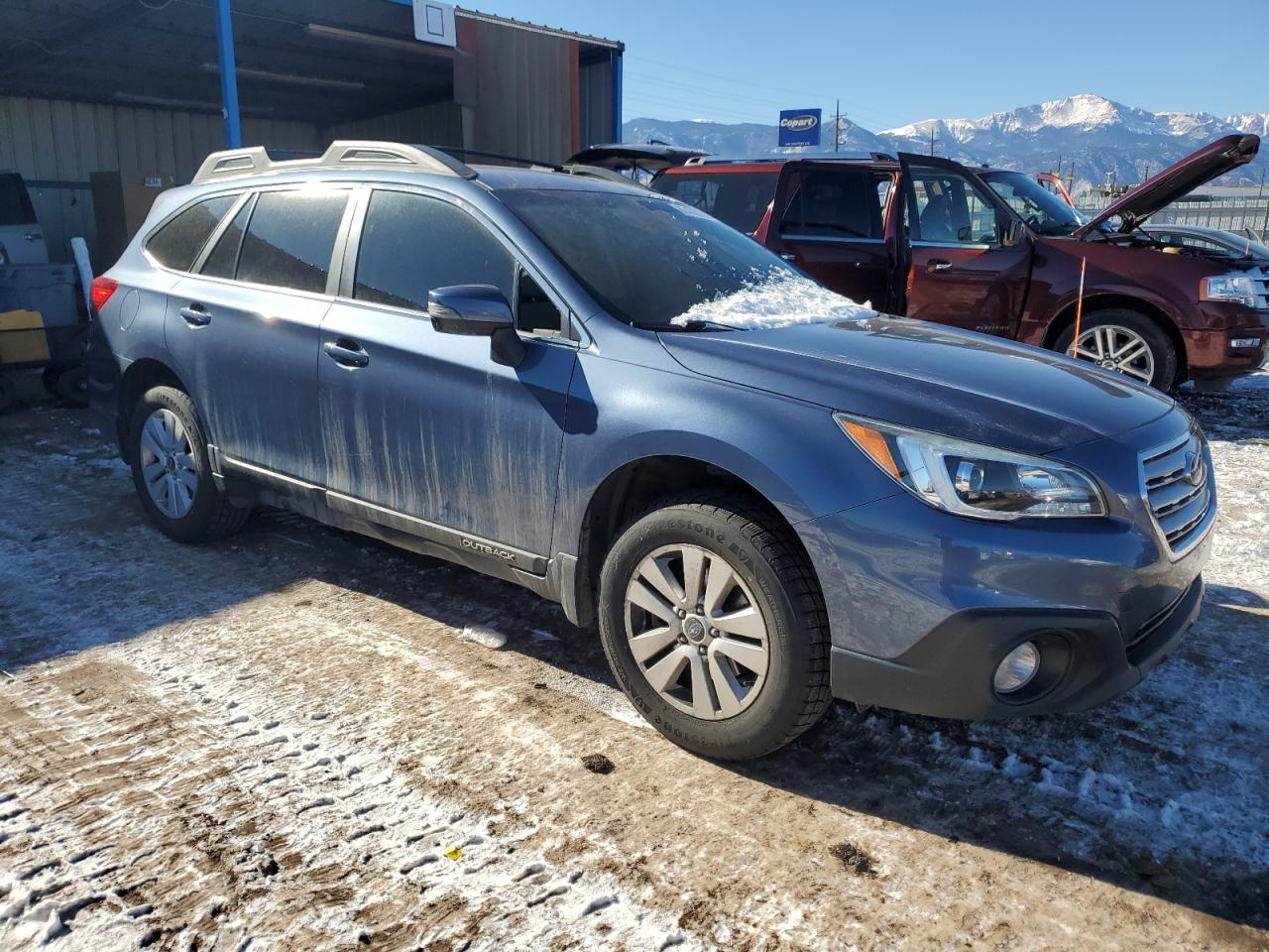 2015 Subaru Outback VIN 4S4BSBFC4F3326662 Copart auction photo, rear end damage thumbnail 4