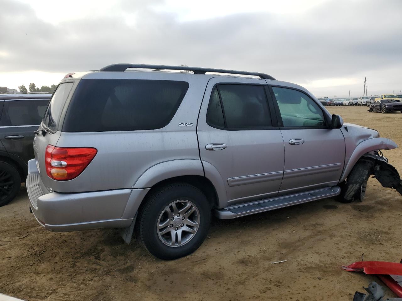 2004 Toyota Sequoia VIN 5TDZT34A64S234939 Copart auction photo, front end / undercarriage damage thumbnail 3