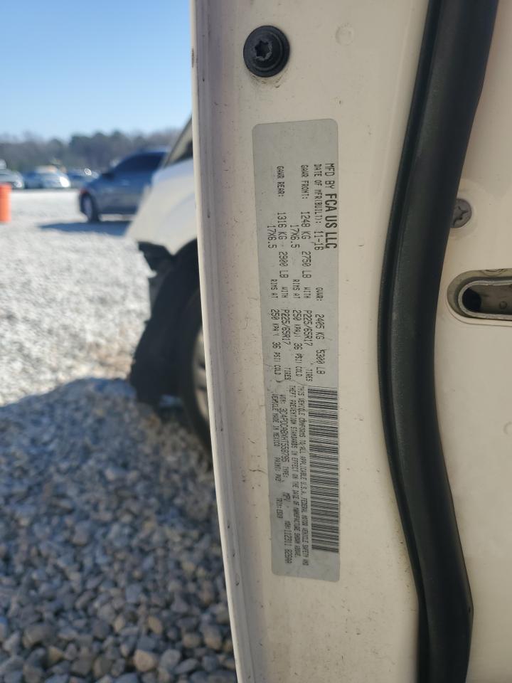 2017 Dodge Journey VIN 3C4PDCABXHT558795 Copart auction photo, front end / undercarriage damage thumbnail 16