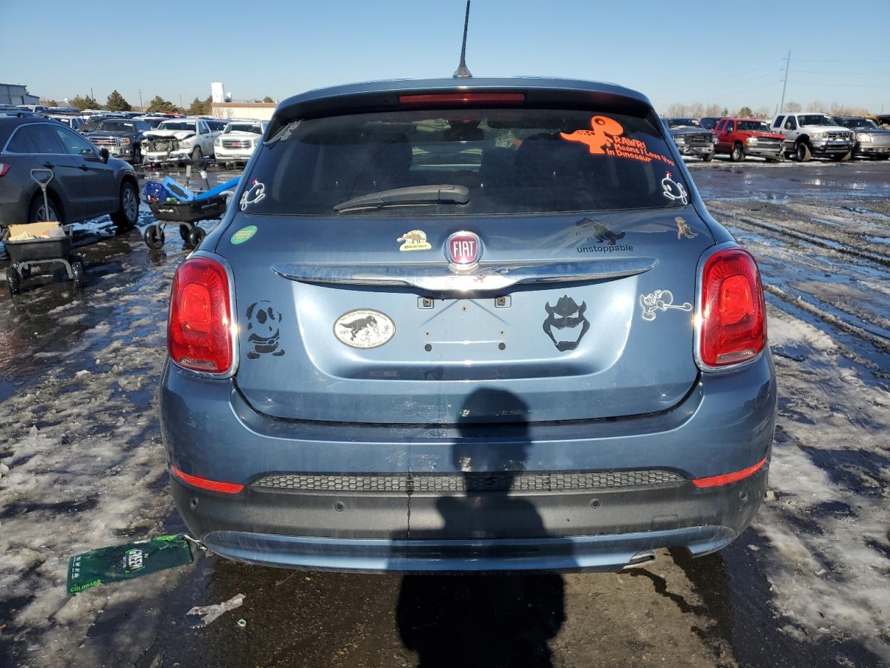 2017 Fiat 500 VIN ZFBCFXDB4HP569178 Copart auction photo, front end damage thumbnail 6