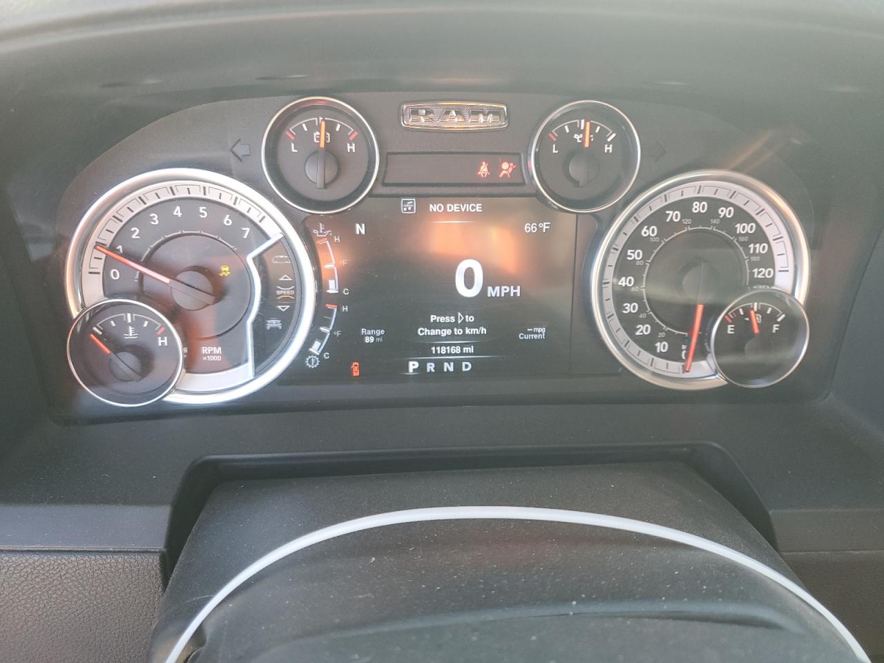 2013 RAM 1500 VIN 1C6RR7NT1DS640468 Copart auction photo, undercarriage damage thumbnail 9