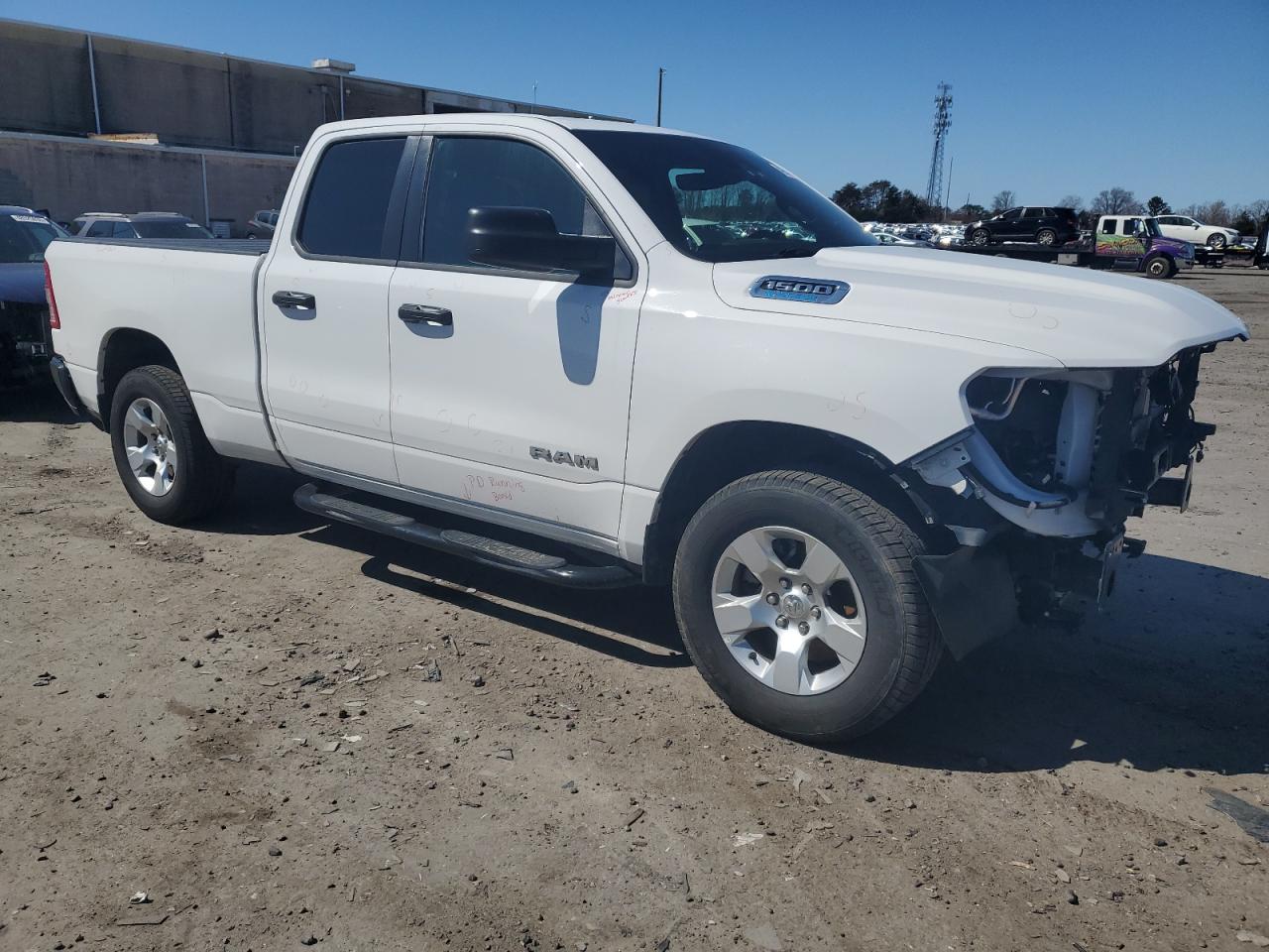 2021 RAM 1500 VIN 1C6RRFCG1MN737877 Copart auction photo, front end / minor dent/scratches damage thumbnail 4