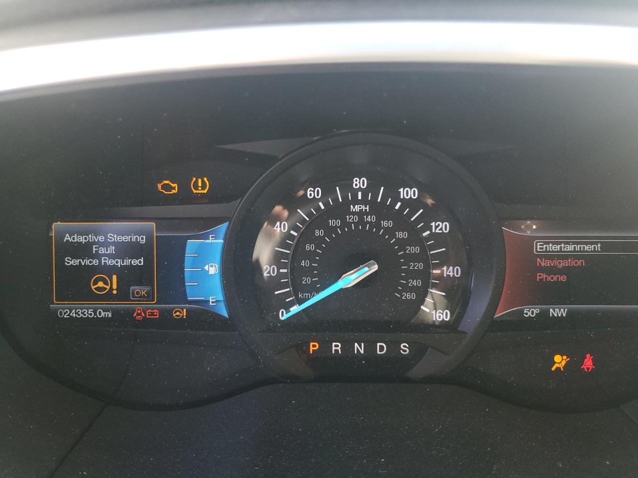 2017 Ford Edge VIN 2FMPK3K85HBC59537 Copart auction photo, front end / side damage thumbnail 9