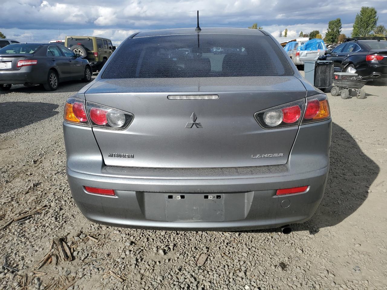 2015 Mitsubishi Lancer VIN JA32U2FU1FU015741 Copart auction photo, side damage thumbnail 6