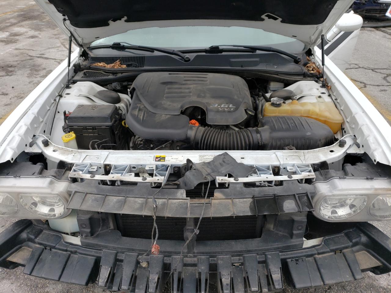 2013 Dodge Challenger VIN 2C3CDYAG7DH627859 Copart auction photo, front end / mechanical damage thumbnail 11