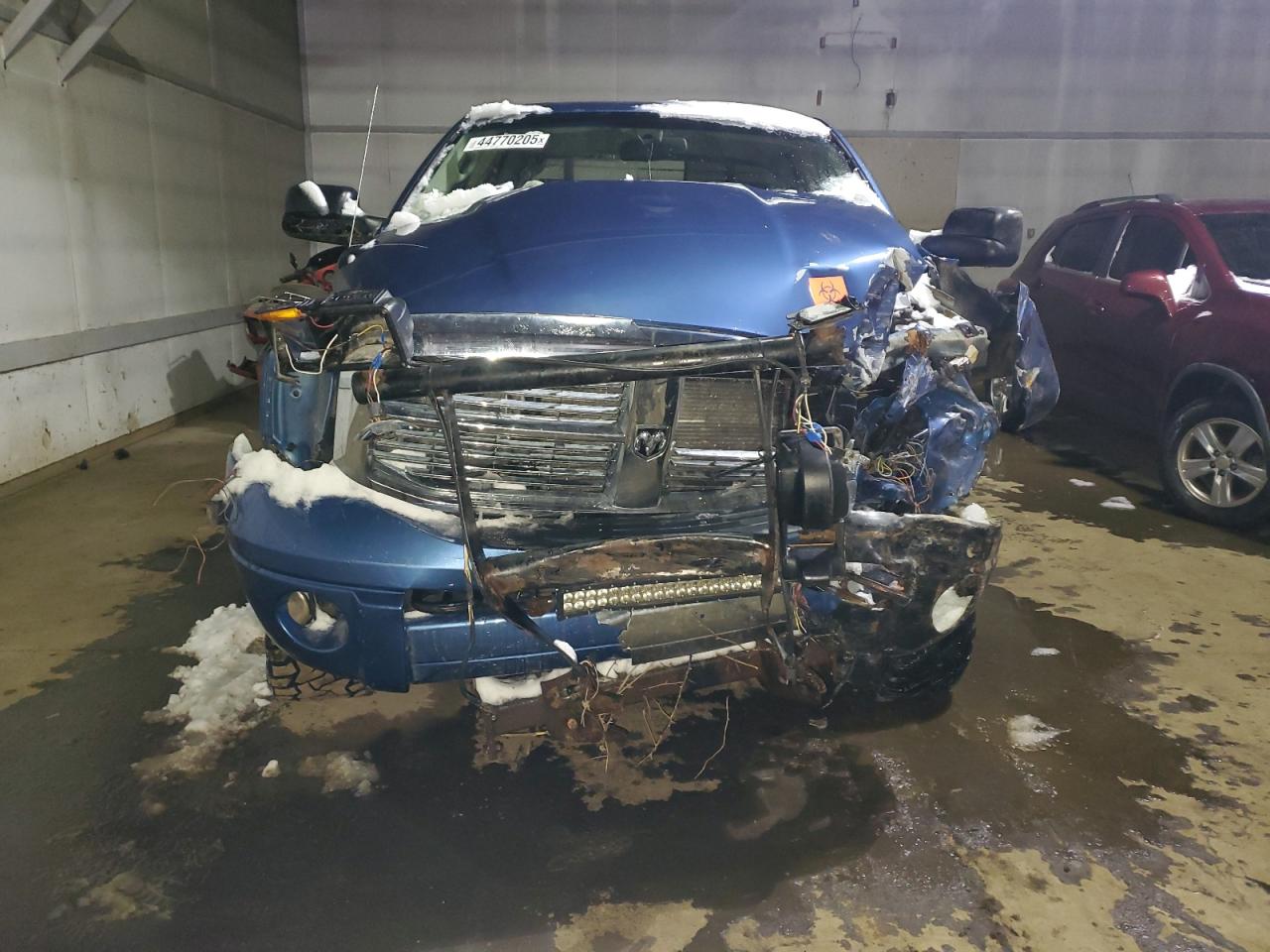 2006 Dodge RAM VIN 3D7LX38C96G187872 Copart auction photo, front end damage thumbnail 5