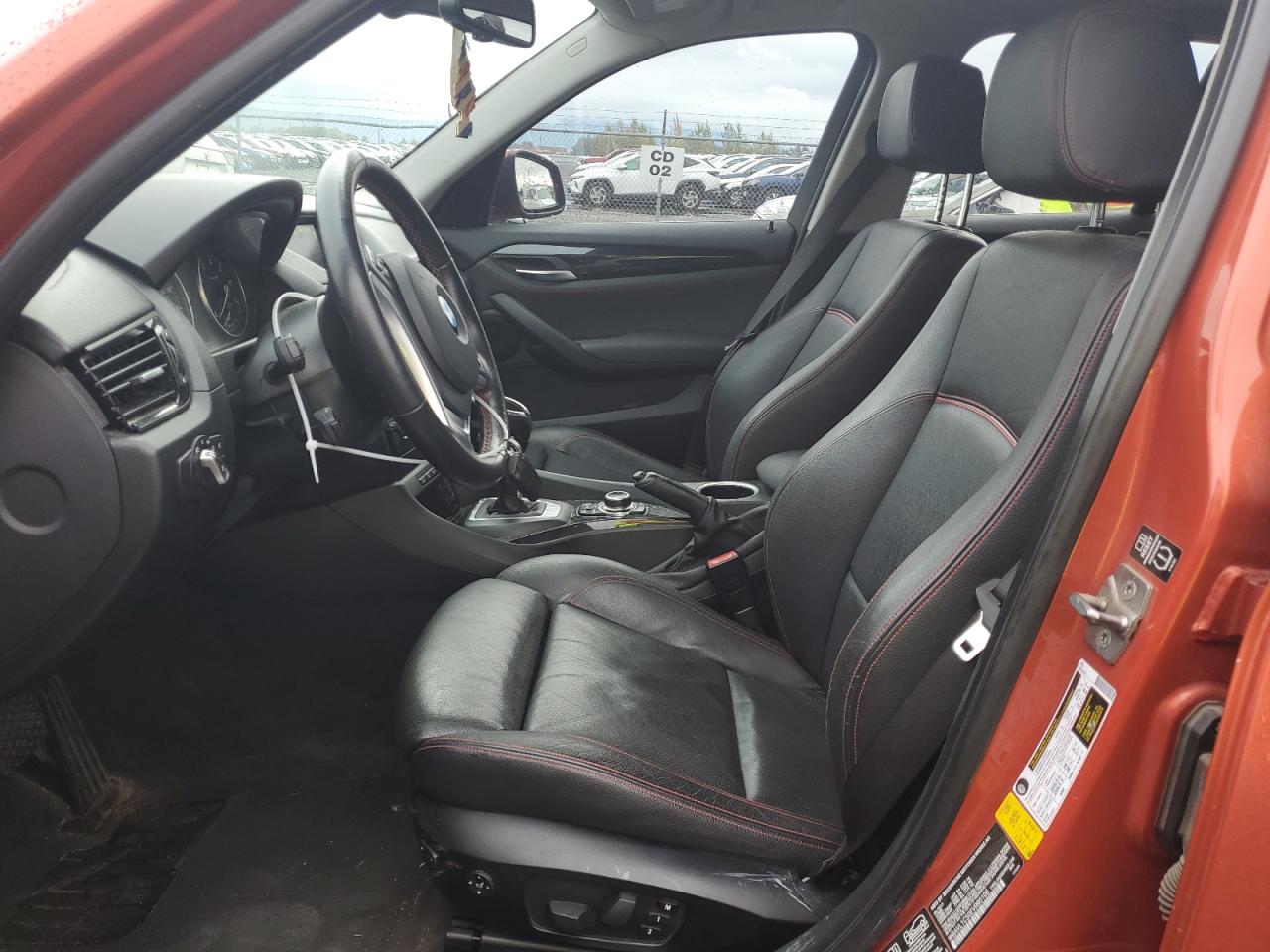 2014 BMW X1 VIN WBAVL1C50EVR95106 Copart auction photo, front end damage thumbnail 7